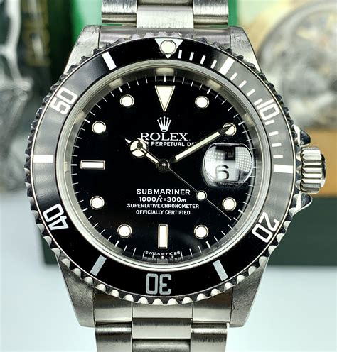 rolex 16610 1995|rolex submariner model 16610 price.